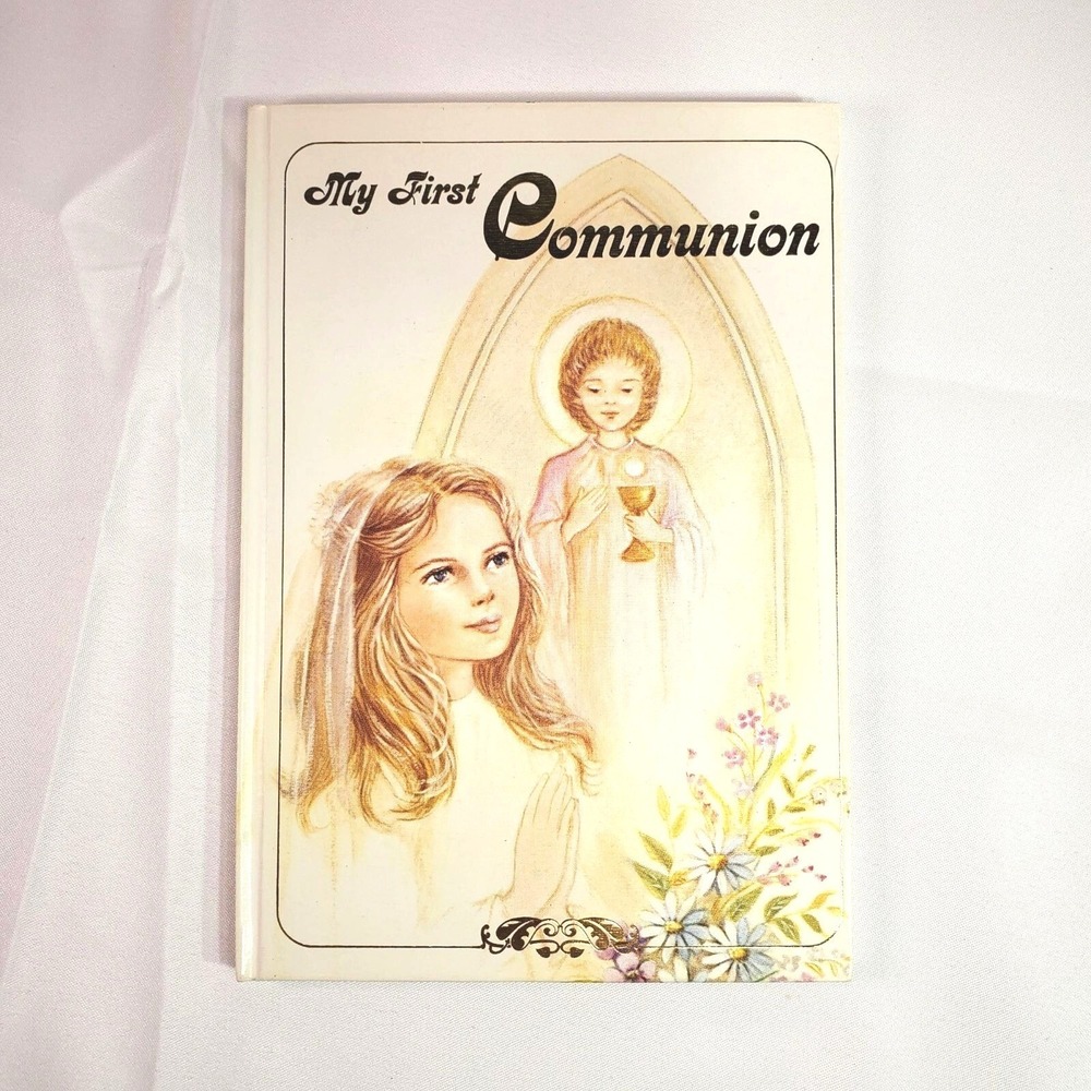 My First Communion Keepsake Book Vintage 1989